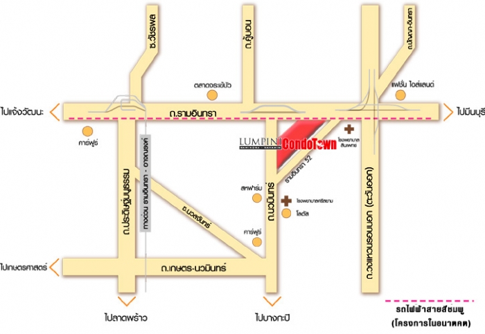 ἹLUMPINI CONDO RAMINDRA - NAVAMIN Թ ͹ Թ Թ