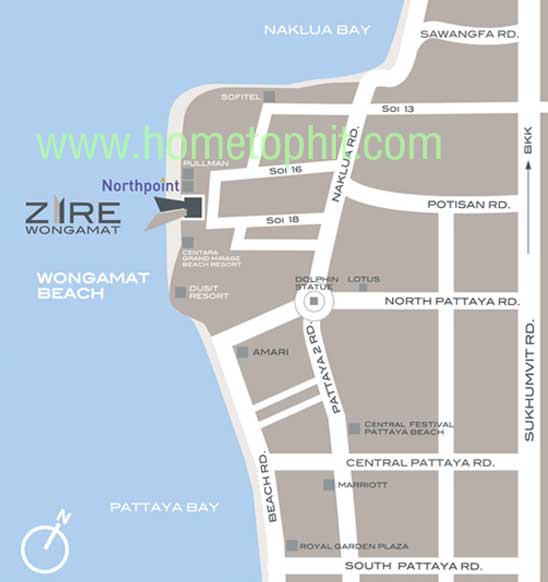 ἹZire Wongamat Pattaya Condo