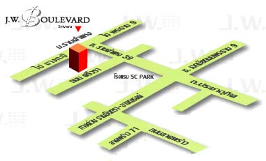 แผนที่J.W. Boulevard Srivara Condo เจ ดับบลิว บูเลอวาร์ด ศรีวรา คอนโด (ลาดพร้าว 94)