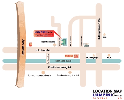 แผนที่Lumpini Center Ladprao 111 Condo คอนโด ลุมพินี เซ็นเตอร์ ลาดพร้าว 111