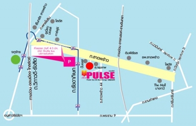 แผนที่The Pulse Ladprao 44 Condo คอนโด เดอะ พัลซ์ ลาดพร้าว 44