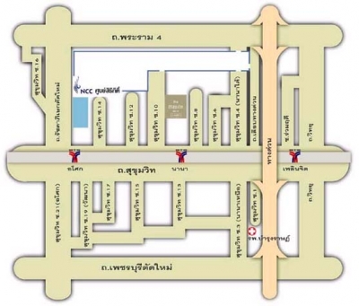 แผนที่BaanSiri Sukhumvit Condo Soi 10 บ้านสิริ คอนโด สุขุมวิท ซอย10 คอนโด 8 ชั้น ใกล้สถานีรถไฟฟ้า BTS นานา