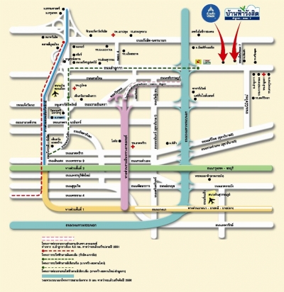 แผนที่บ้านฟ้ารังสิต ลำลูกกา คลอง7 บ้านเดี่ยว ฟิวเจอร์พาร์ค รังสิต