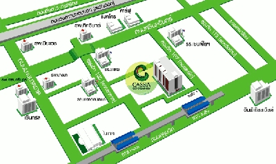 แผนที่Cassia Condominium