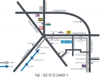 แผนที่LEVO Condo Ladprao คอนโดมิเนียม ลีโว ลาดพร้าว18