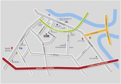แผนที่THE PLENO สุขสวัสดิ์ 30 SukSawad 30