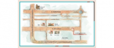แผนที่พลัมคอนโด เอ็กซ์ตร้า พระราม 2